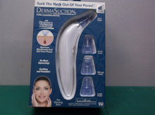 Derma Suction Pore Cleaning Device Rechargeable with Vacuum Action Bulbhead