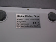 Food Scale 22lb Digital Kitchen Weight Grams and oz for Cooking Baking, 1g/0.1oz