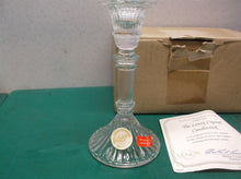 Lenox Crystal Candlesticks ONE WITH BOX & 1 WITHOUT