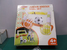 Bravo Star Junior Soccer Goal Set Inflatable Soccer Game Kids Toddler Soccer