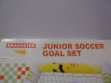 Bravo Star Junior Soccer Goal Set Inflatable Soccer Game Kids Toddler Soccer