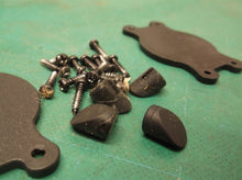 assorted parts from a sharper image deep tissue massager 2314752