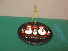 Our First Christmas As A Family of 3 Christmas Ornament 2020