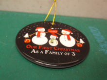 Our First Christmas As A Family of 3 Christmas Ornament 2020