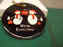our first christmas expecting 2020 ornament