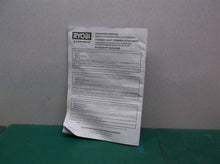 Ryobi Ry15523avnm/Ry15523a expand-it straight weed eater attachment manual only