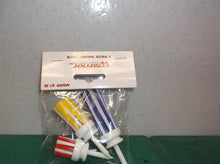 Warrior Golf 3 Piece Brush Tees