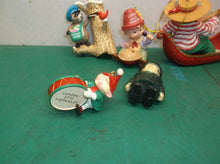 lot of 6 assorted ornaments