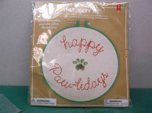 pet paw print embroidery kit