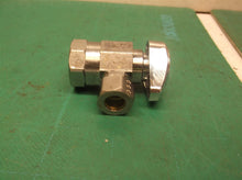 1/2" Nom Compr (5/8" OD) x 3/8" OD Compr Angle Stop Valve 1/4-Turn Operation
