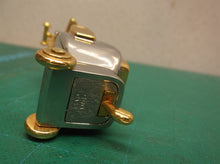 Miniature Timex Clock Golf Bag with Clubs Collectible needs battery