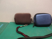 Lot of 2 Case Logic 4 1/2" case/holder- Blue, & Maroon w/design