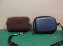 Lot of 2 Case Logic 4 1/2" case/holder- Blue, & Maroon w/design
