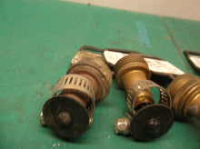 Lot of 4 metal hose mending connectors