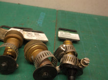 Lot of 4 metal hose mending connectors