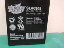 INTERSTATE BATTERIES SLA0905 4.5 AMP HOUR POWER PATROL BATTERY 6 VOLTS