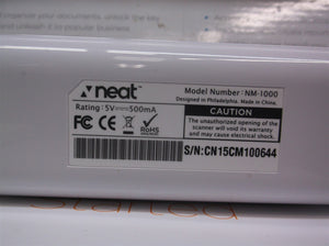 Neat NeatReceipts NM-1000 Mobile Scanner for Receipts