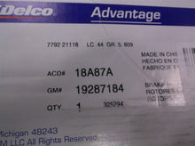 ACDelco 19287184 - ACDelco Silver Non-Coated Brake Rotor