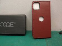 Oqqe red wallet phone case for Iphone 11 promax-6.5inch