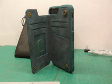Spaysi Teal/blue wallet phone case fits Iphone 7 plus