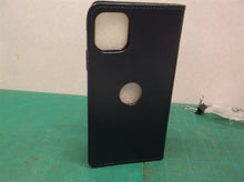 Oqqe blue wallet phone case fits Iphone 11 promax-6.5inch