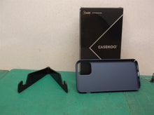 Casekoo blue phone case with stand fits Iphone 12/12 pro