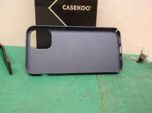 Casekoo blue phone case with stand fits Iphone 12/12 pro