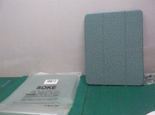 Soke Case for iPad Air 5th/4th Gen 10.9" Trifold Stand Smart Case 2020 Lake Blue