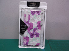 Case Purple Flowers MyJacket Leather Case with stand fits Motorola Moto G Stylus