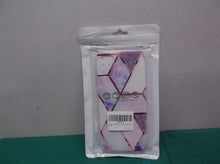 Case mosaic white and purple phone case for Samsung Galaxy A51