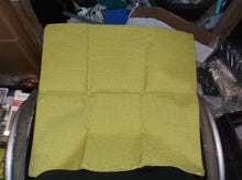set of 2 green pillowcases 21 x 21