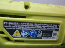 Ryobi P519VN Reciprocating saw 18 volt tool only | SN: NC20501d040709