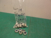 Lot of 14 m10 x 1.5 lock nuts