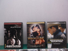 LOT OF 7 CD & DVDS Million Dollar Baby, Walk the Line, Brokeback Mountain