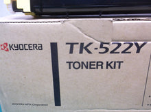 Kyocera Mita Toner TK-522Y, Yellow for Kyocera Mita FS-C5015n