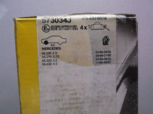 Jurid 573034J Front Brake Pad Set Mercedes-Benz