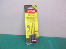 RYOBI SpeedLoad+ Titanium Pilot Drill Bit Set Hex Shank High Speed Steel 4 Piece