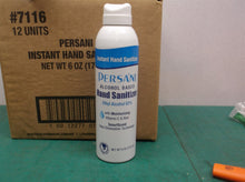 Case of 12 Persani Instant Hand Sani Continuous Spray At Any Angle 6oz Each