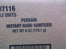 Case of 12 Persani Instant Hand Sani Continuous Spray At Any Angle 6oz Each