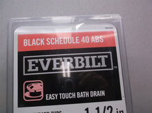 Everbilt EASY TOUCH Bath Drain Chrome Trim 224433