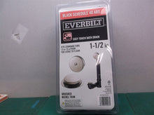 Everbilt EASY TOUCH Bath Drain Brushed nickel Trim