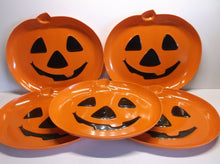 5 Pcs Lot Halloween Pumpkin Candy Trays 13 X 11