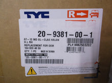 Headlight Assembly-NSF Certified Right TYC 20-9381-00-1
