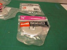 CASE OF 20 1/2 in Chrome-Plated Plastic Copper Tube Size Flange Escutcheon Plate