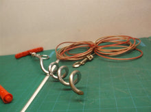 Dog Tie out spike with 2 cables