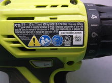 RYOBI TOOLS P215W 1/2" CORDLESS DRILL TOOL ONLY CS21386DA30836