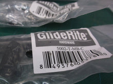 Lot of 12 GlideRite Hardware 5002-T-MB-C Black Solid Cabinet Bar T-Knobs