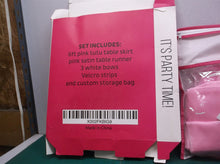 Pink Tutu Table Skirt kit