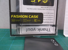 Fashion case black with screen protector fits the pixel 5