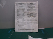 MANUAL ONLY FOR Milwaukee 1001-1 1007-1 1101-1 1107-1 1250-1 3102-13002-1 DRILLS